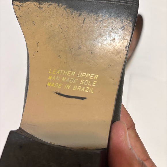 Borelli Women's Green Leather Shoes - Picture 7 of 7